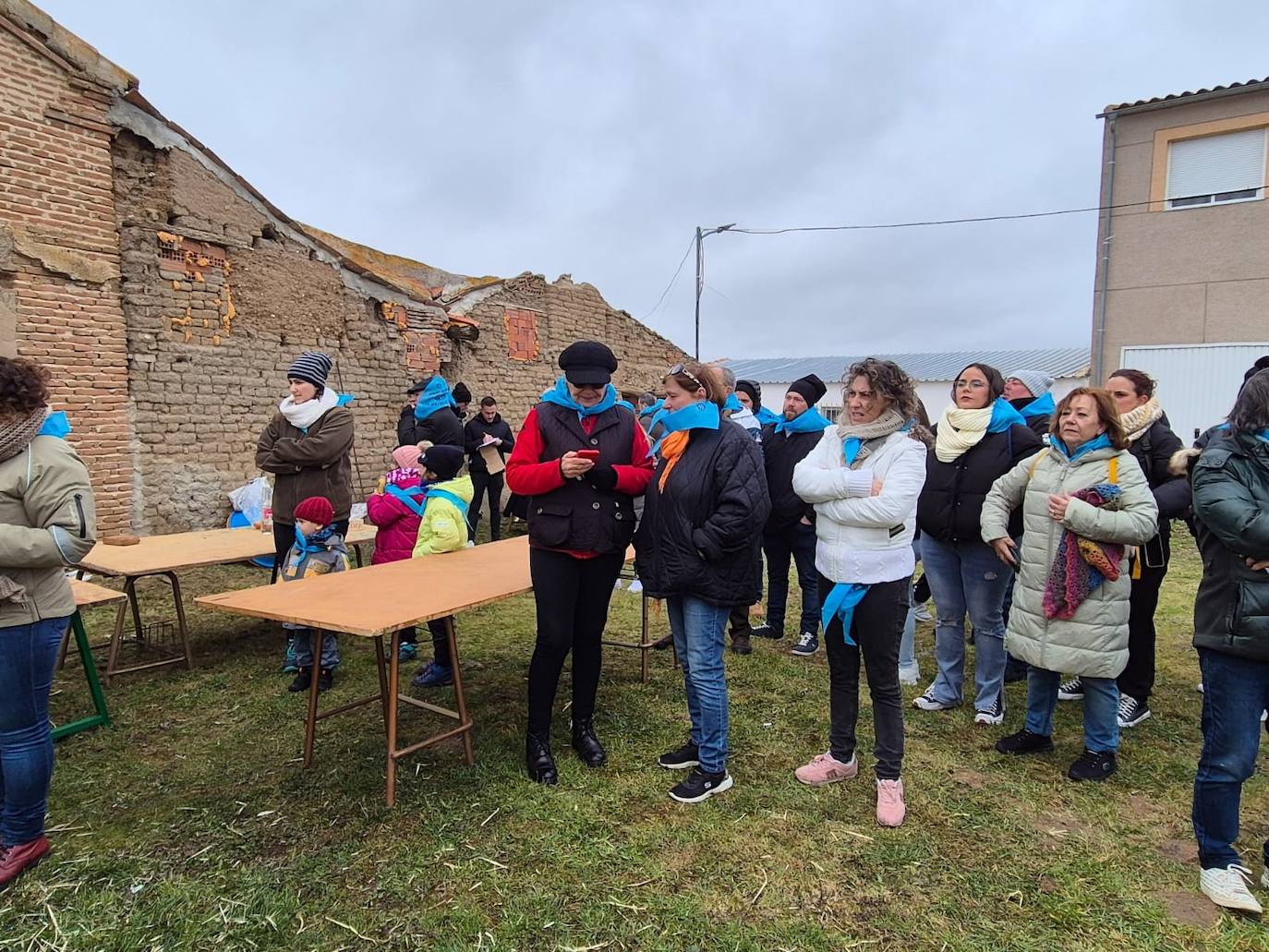 Casi 400 personas en la VI Matanza Tradicional de Mancera de Abajo