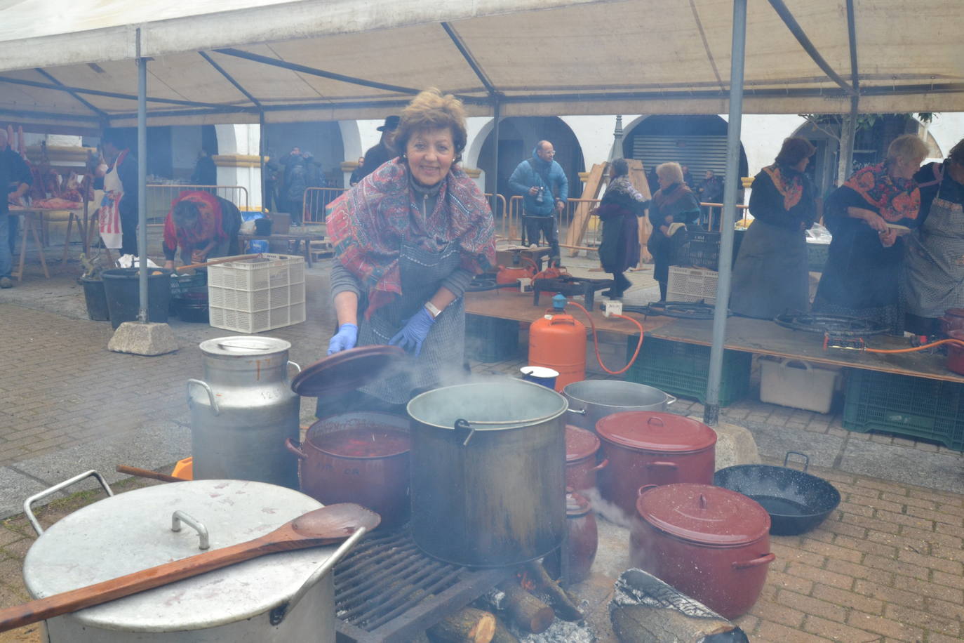 La tradición y el buen comer no faltan en la Feria de Botijeros de Ciudad Rodrigo