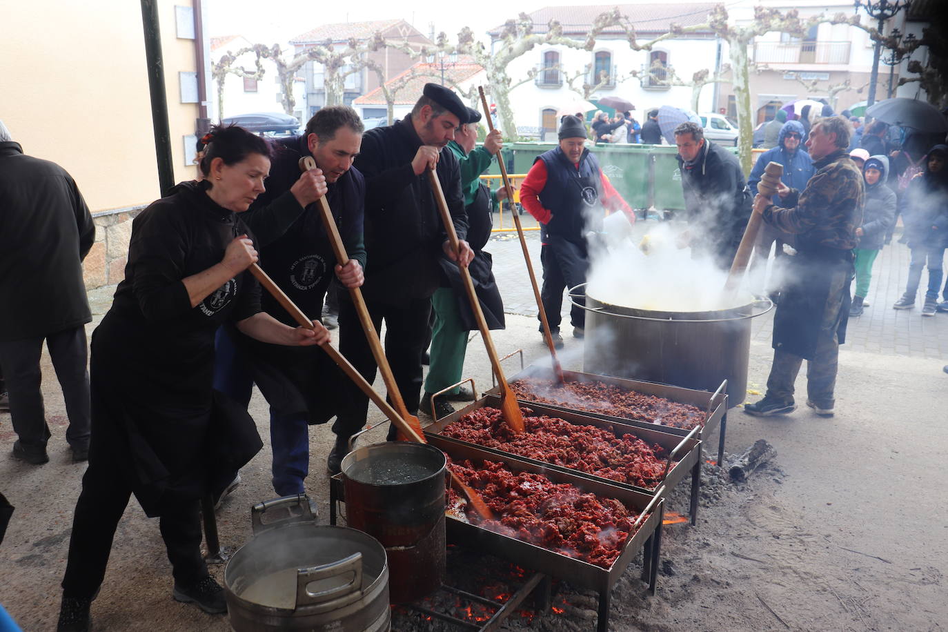 Alegría matancera en Santibáñez de Béjar