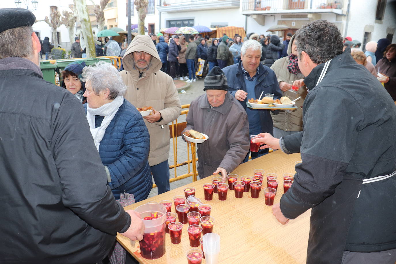 Alegría matancera en Santibáñez de Béjar