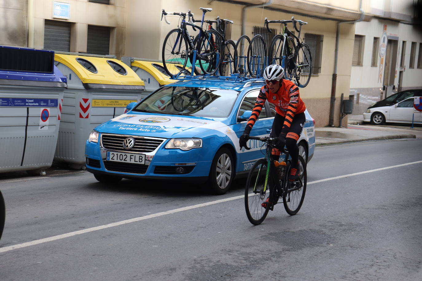 Robinson Rincón se lleva la victoria en el II Trofeo Junior de ciclismo en Guijuelo