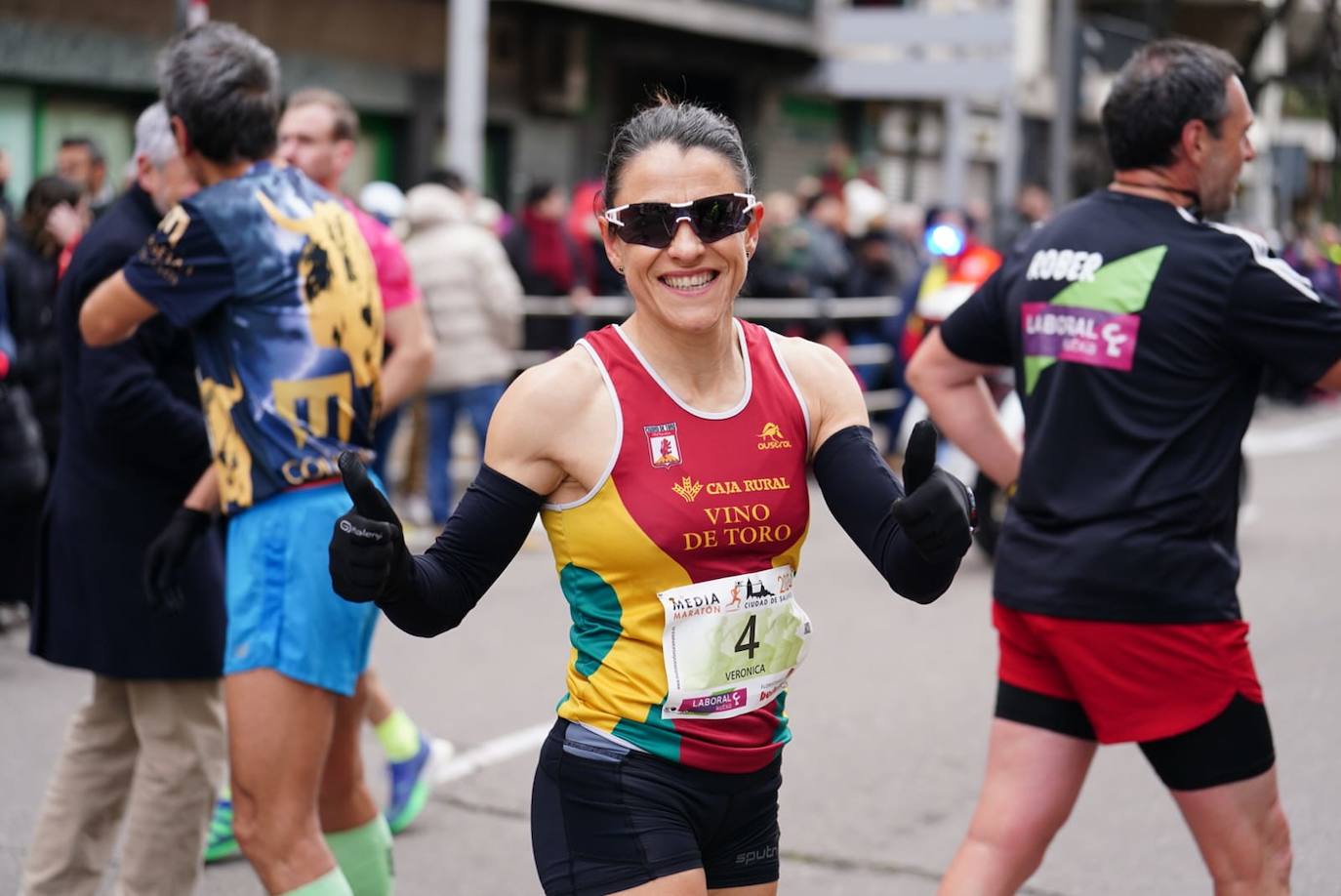 Las mejores imágenes de la Media Maratón Ciudad de Salamanca 2024