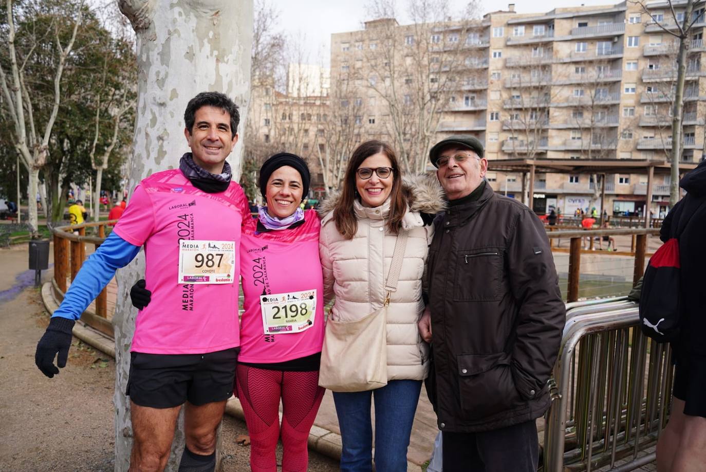 Las mejores imágenes de la Media Maratón Ciudad de Salamanca 2024