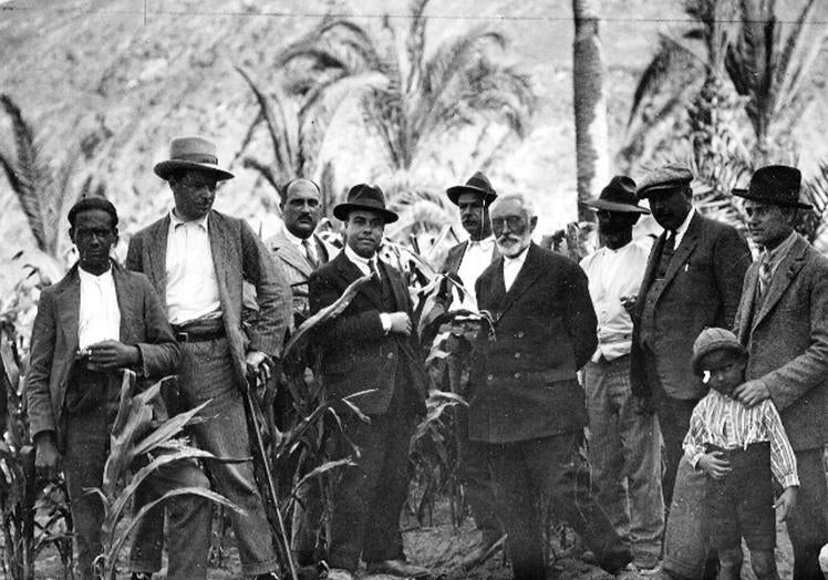 Miguel de Unamuno en Fuerteventura durante su destierro