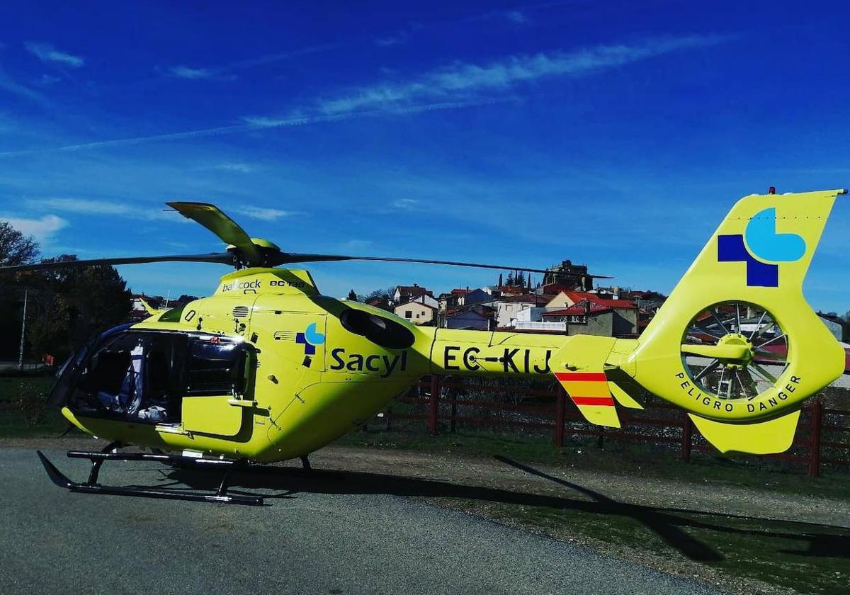 Helicóptero medicalizado del SACYL