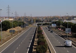 Vista de la zona en la que se ejecutará la pasarela entre los polígonos industriales