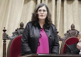 María José Rodríguez Conde en la Universidad.