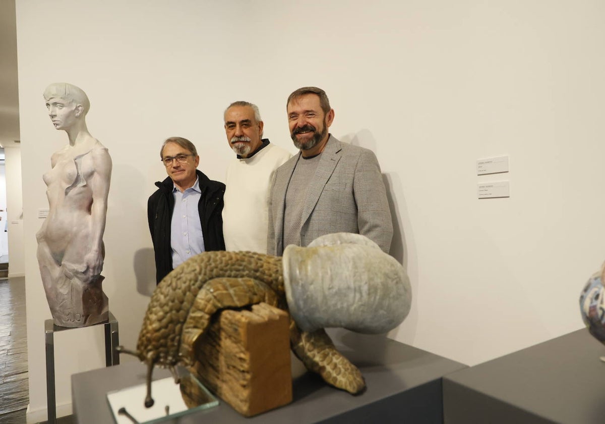 Andrés Álvarez, Andrés Lasanta y Andreu Moreno.