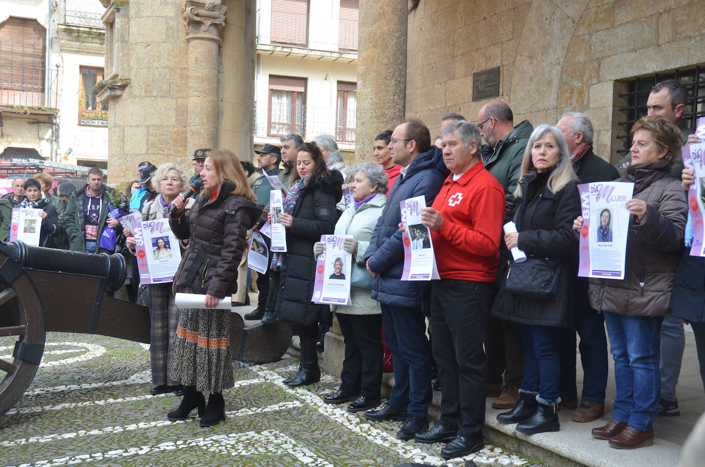 Ciudad Rodrigo reivindica la valía de las mujeres en el 8M