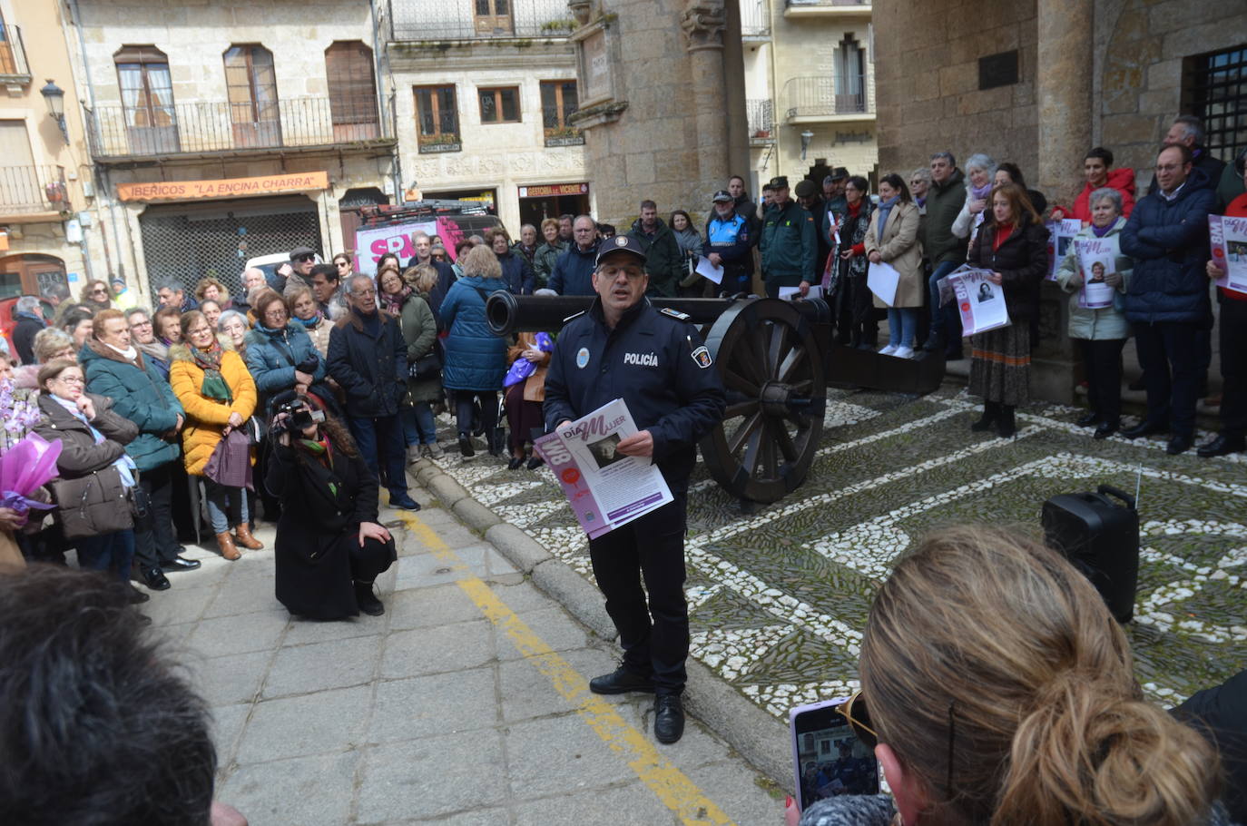 Ciudad Rodrigo reivindica la valía de las mujeres en el 8M