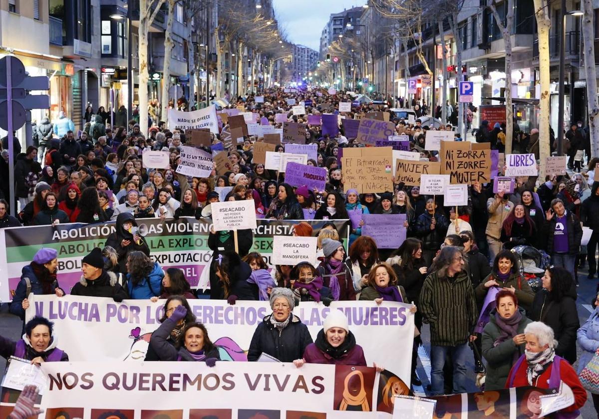 ¿Han perdido fuerza las manifestaciones del 8M este año?