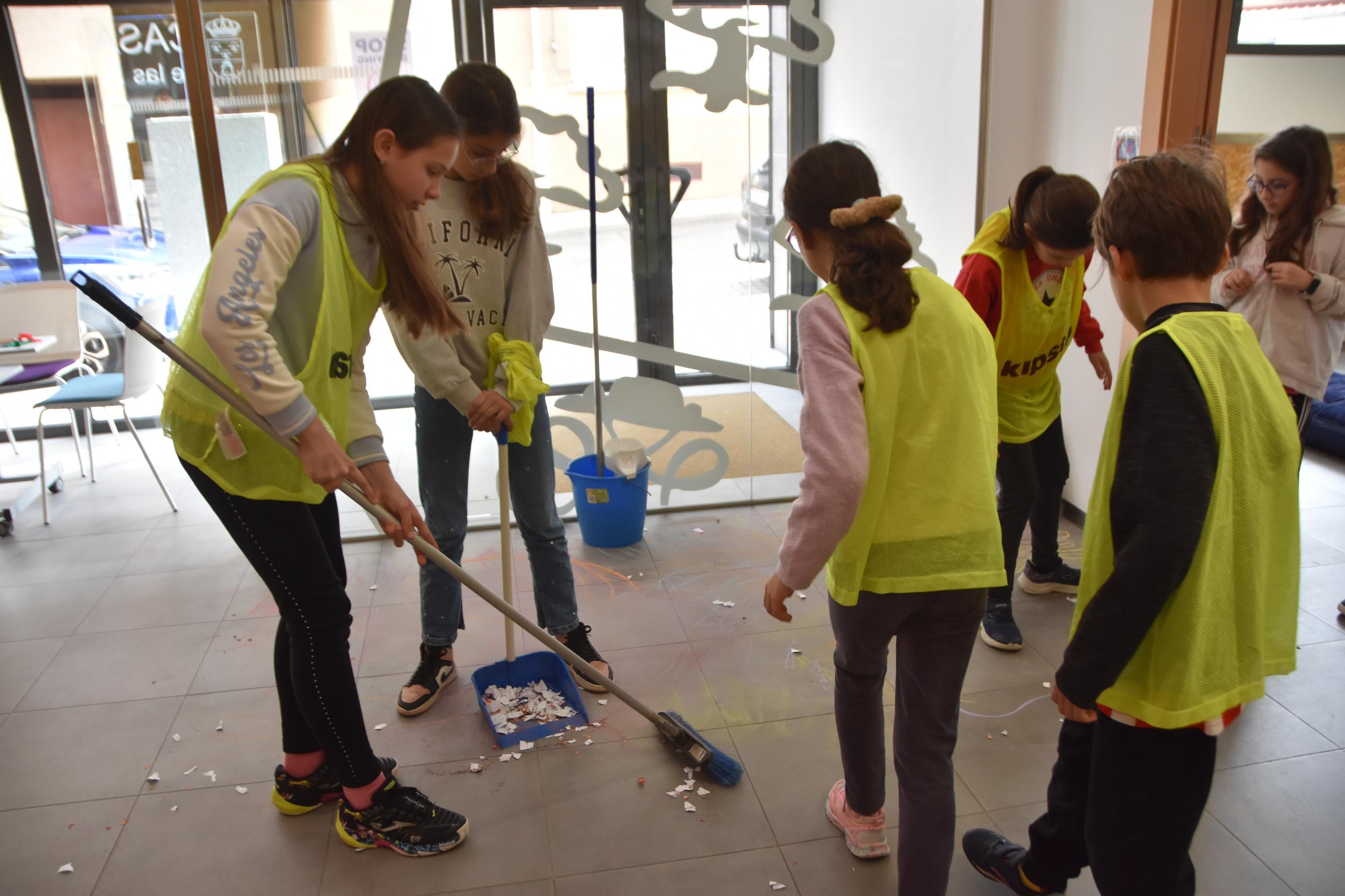 Olimpiadas de tareas del hogar en Carbajosa