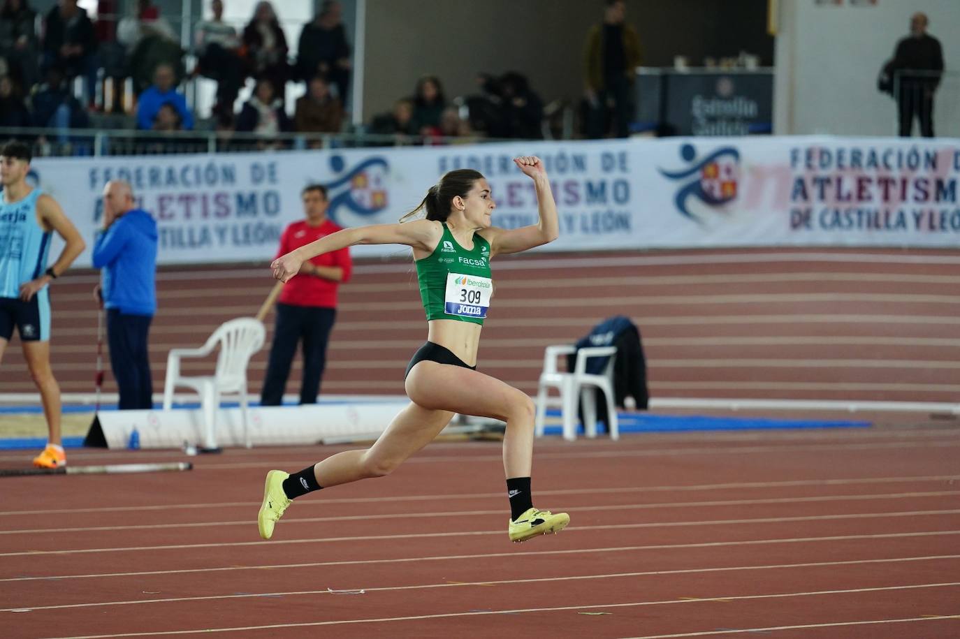 El Nacional sub 20 short track termina en Salamanca con doble récord de España en los 60 metros