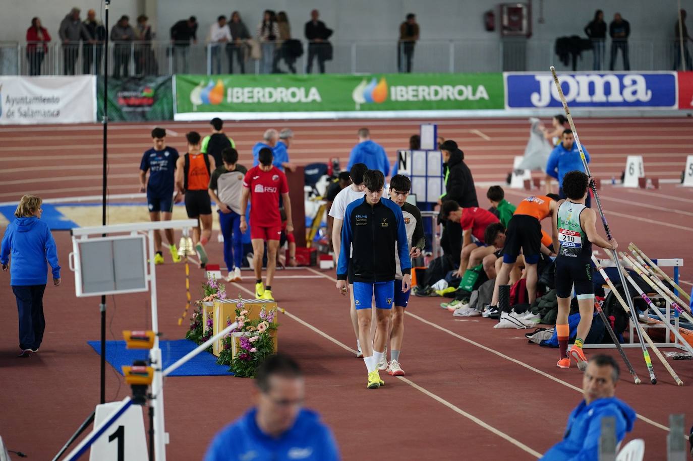 El Nacional sub 20 short track termina en Salamanca con doble récord de España en los 60 metros