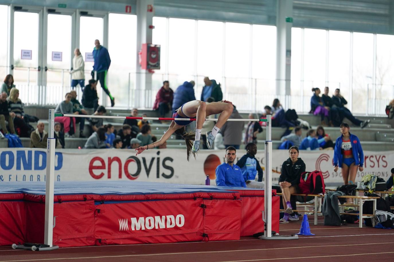 El Nacional sub 20 short track termina en Salamanca con doble récord de España en los 60 metros