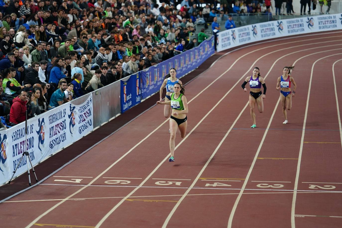 El Nacional sub 20 short track termina en Salamanca con doble récord de España en los 60 metros