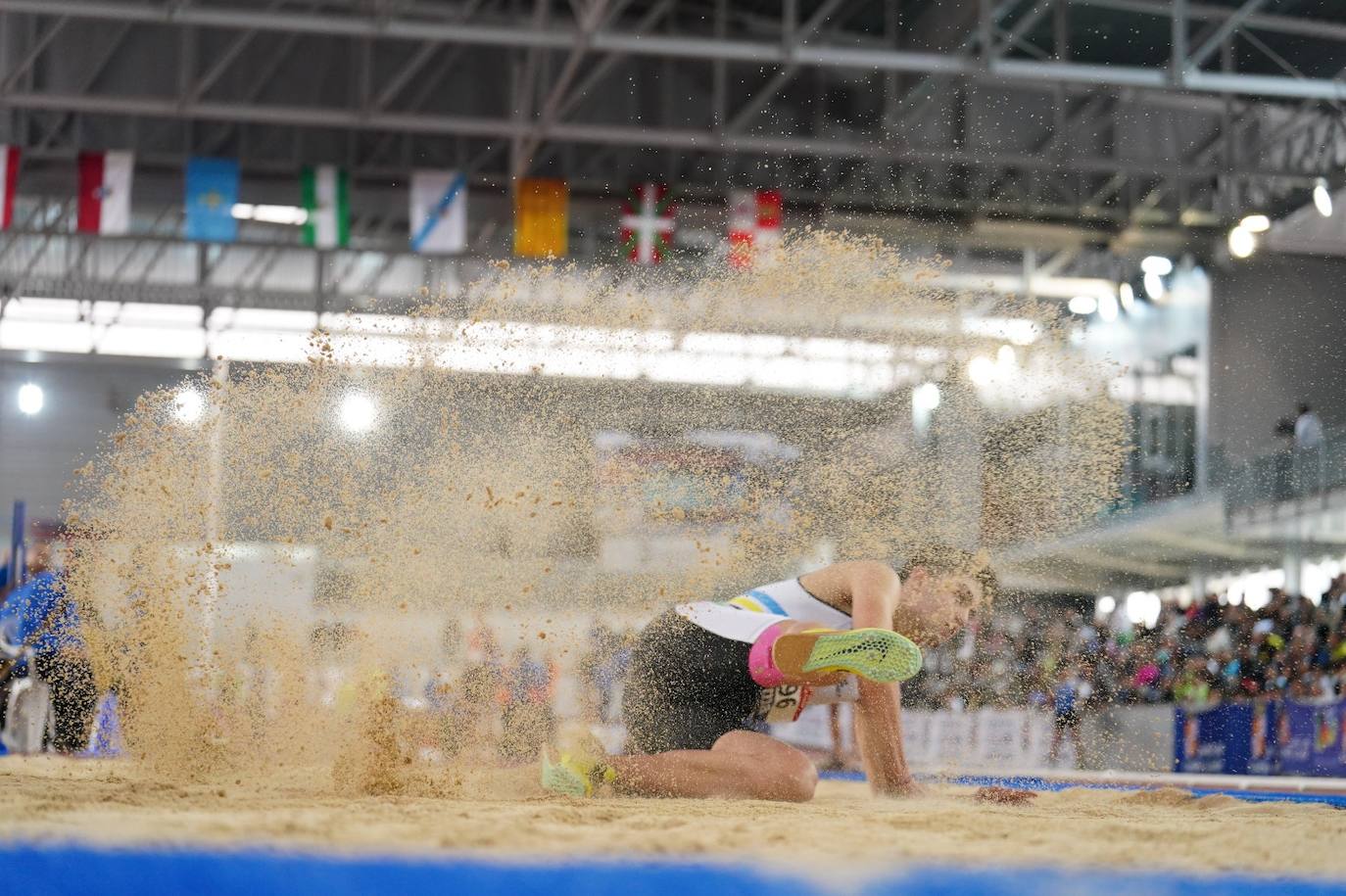 El Nacional sub 20 short track termina en Salamanca con doble récord de España en los 60 metros