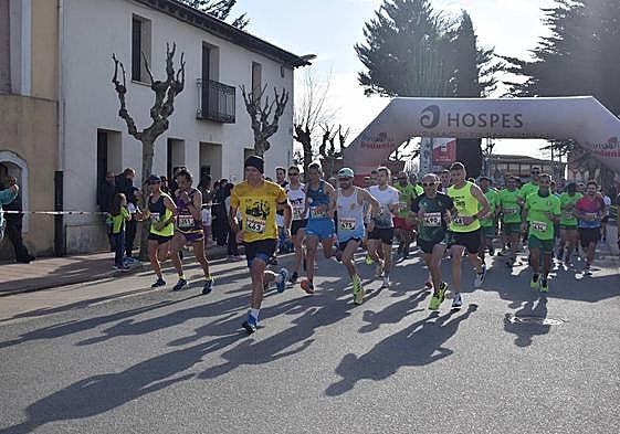 Imagen de la salida de la carrera del año pasado.