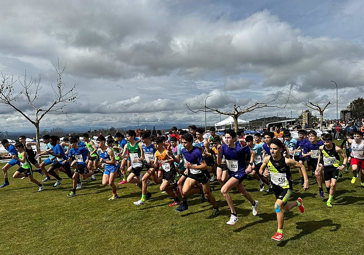 Béjar, epicentro del cross regional con el campeonato escolar y universitario