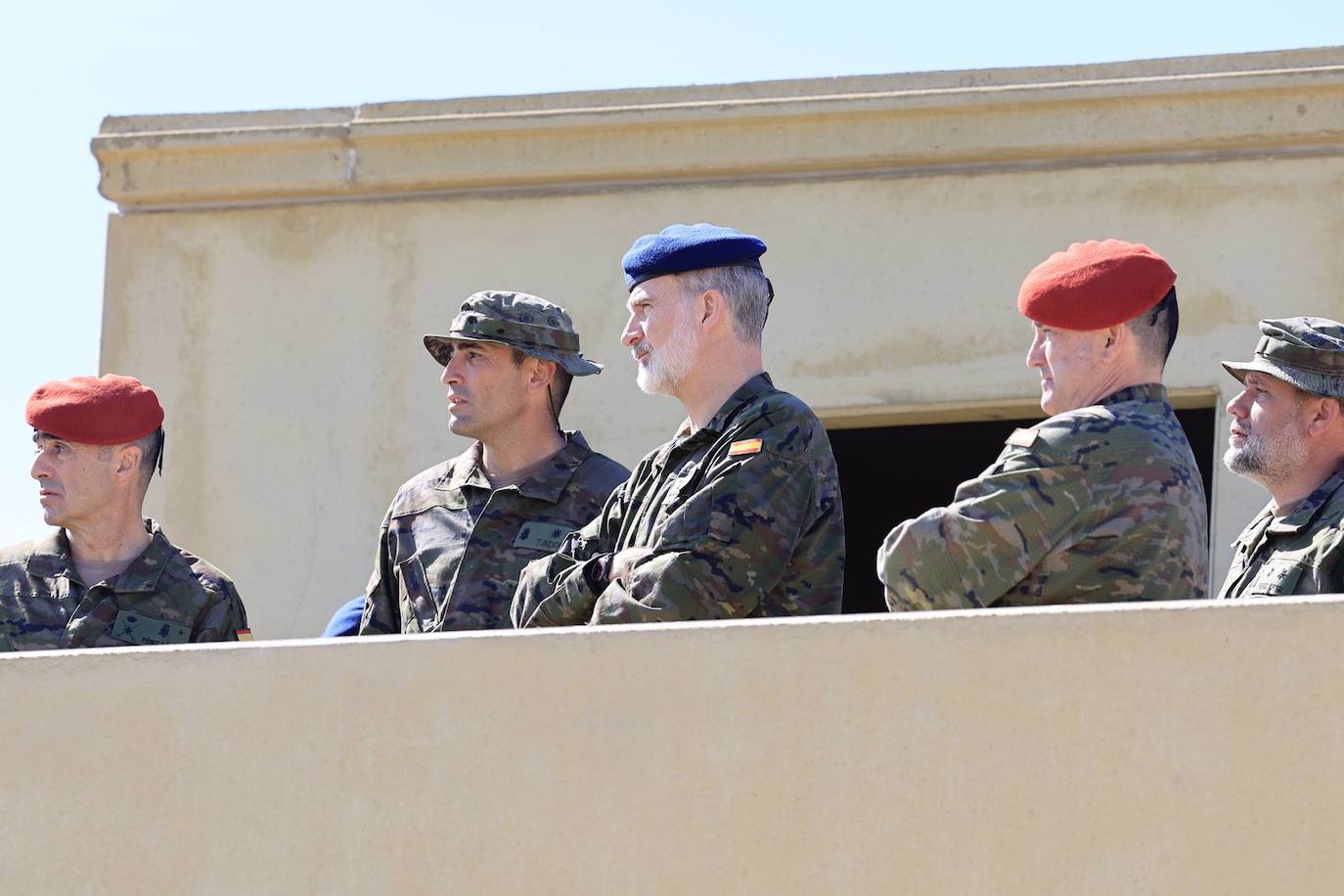 El Rey Felipe, un padre orgulloso en su visita sorpresa a la Princesa Leonor