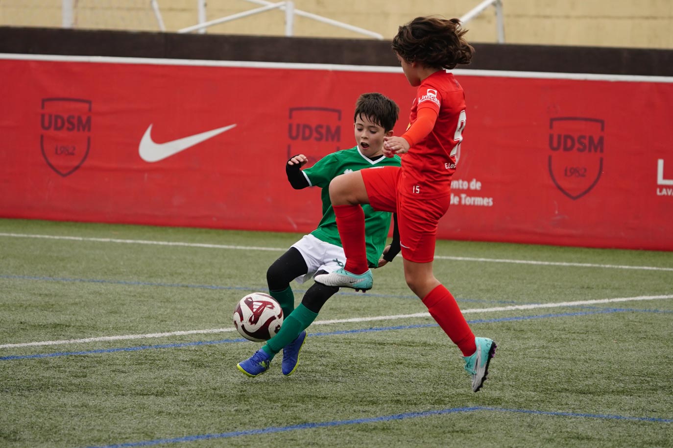 Las mejores imágenes de la jornada 19 del fútbol base en Salamanca