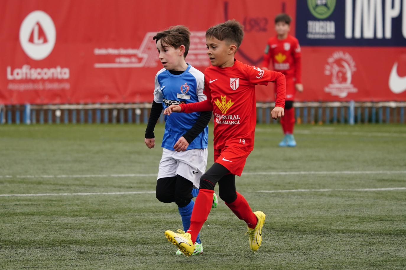 Las mejores imágenes de la jornada 19 del fútbol base en Salamanca