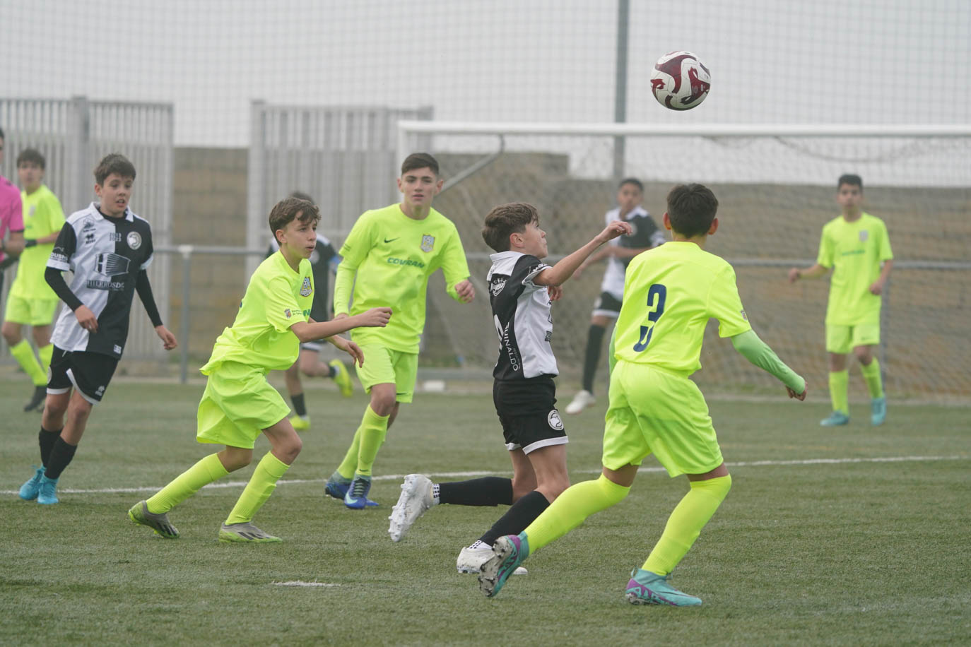 Las mejores imágenes de la jornada 19 del fútbol base en Salamanca