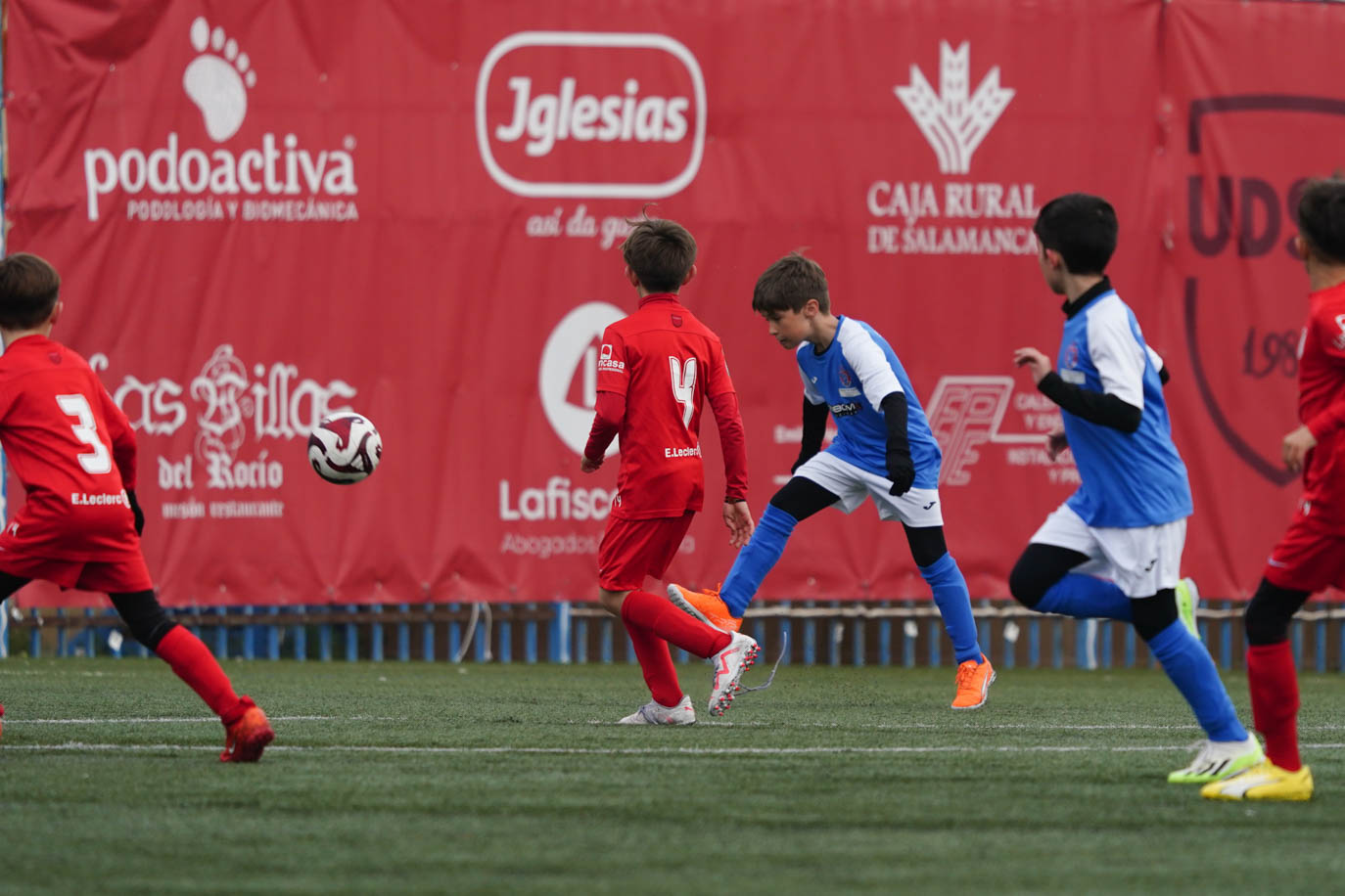 Las mejores imágenes de la jornada 19 del fútbol base en Salamanca