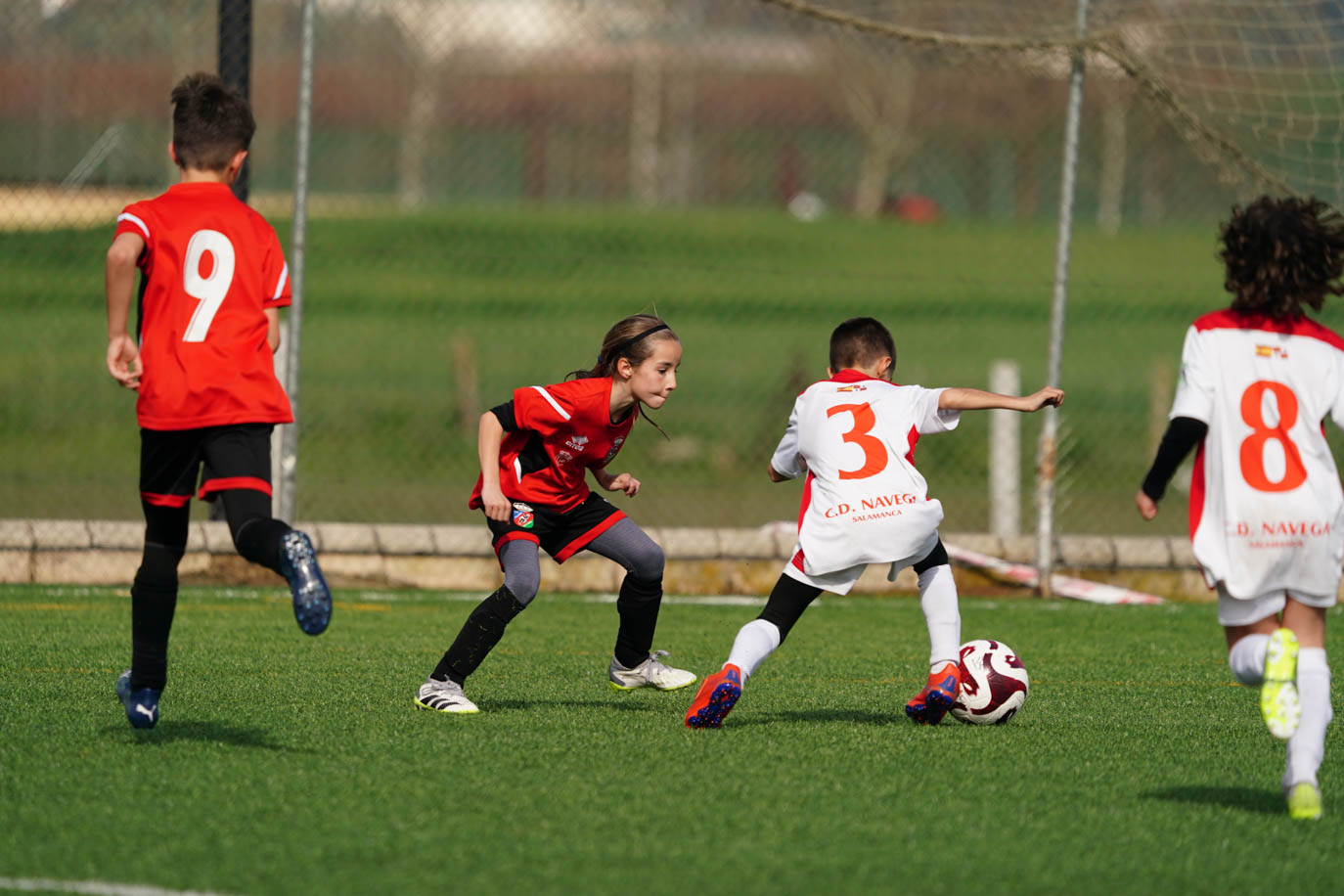 Las mejores imágenes de la jornada 19 del fútbol base en Salamanca