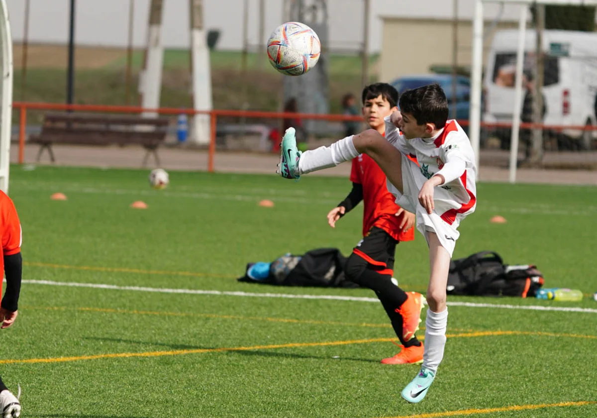 Las mejores imágenes de la jornada 19 del fútbol base en Salamanca