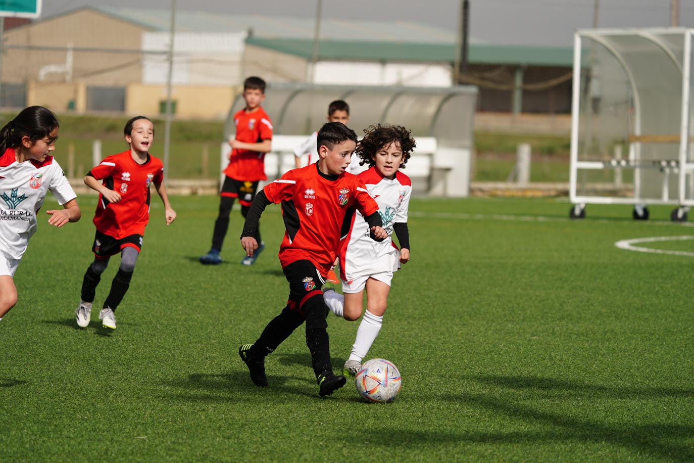 Las mejores imágenes de la jornada 19 del fútbol base en Salamanca