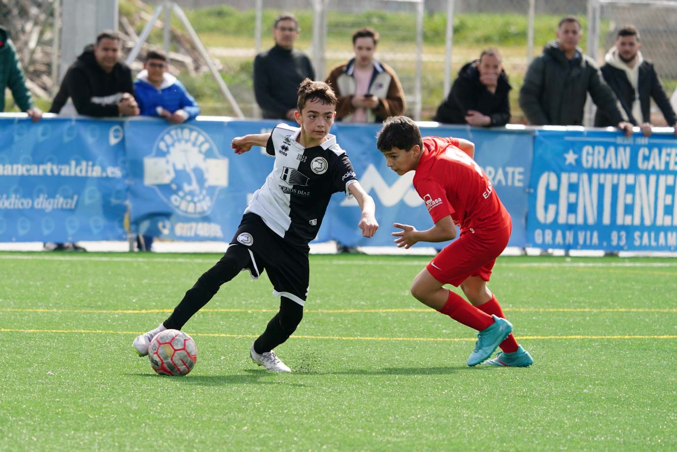 Las mejores imágenes de la jornada 19 del fútbol base en Salamanca