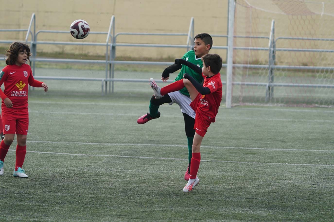 Las mejores imágenes de la jornada 19 del fútbol base en Salamanca