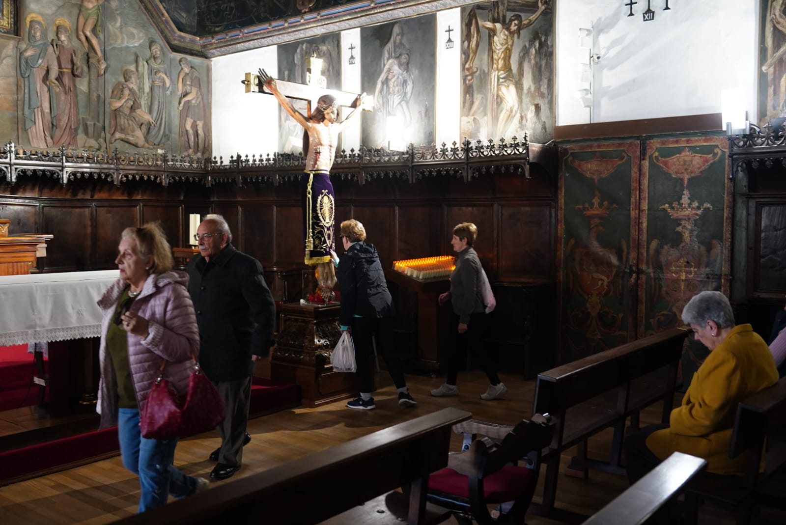 Devoción centenaria al Cristo de los Milagros