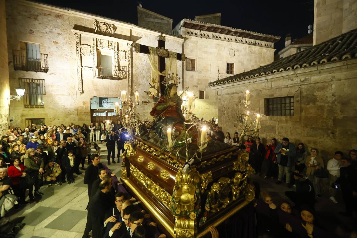 Arranca la Semana Santa con la salida de la Virgen de los Dolores