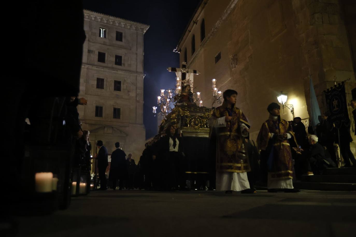 Arranca la Semana Santa con la salida de la Virgen de los Dolores