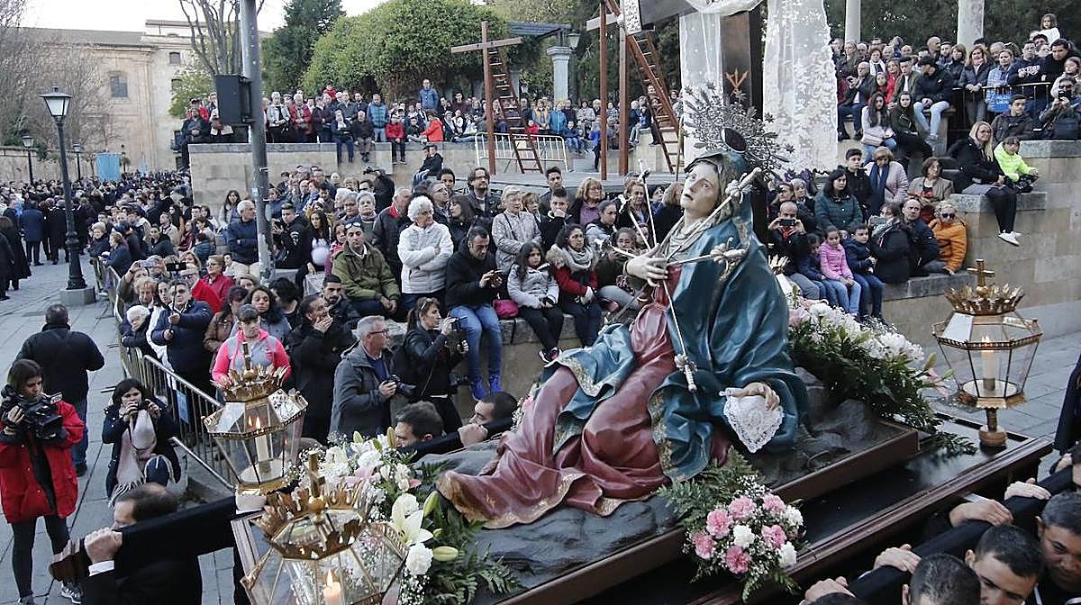 Recorrido y horario de la procesión de la Virgen de los Dolores (Vía Matris)