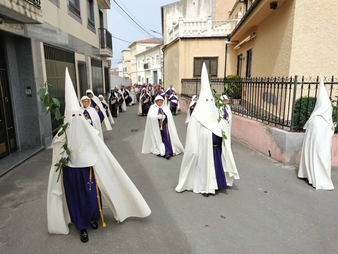 Ledrada abre su Semana Santa con la procesión del Domingo de Ramos