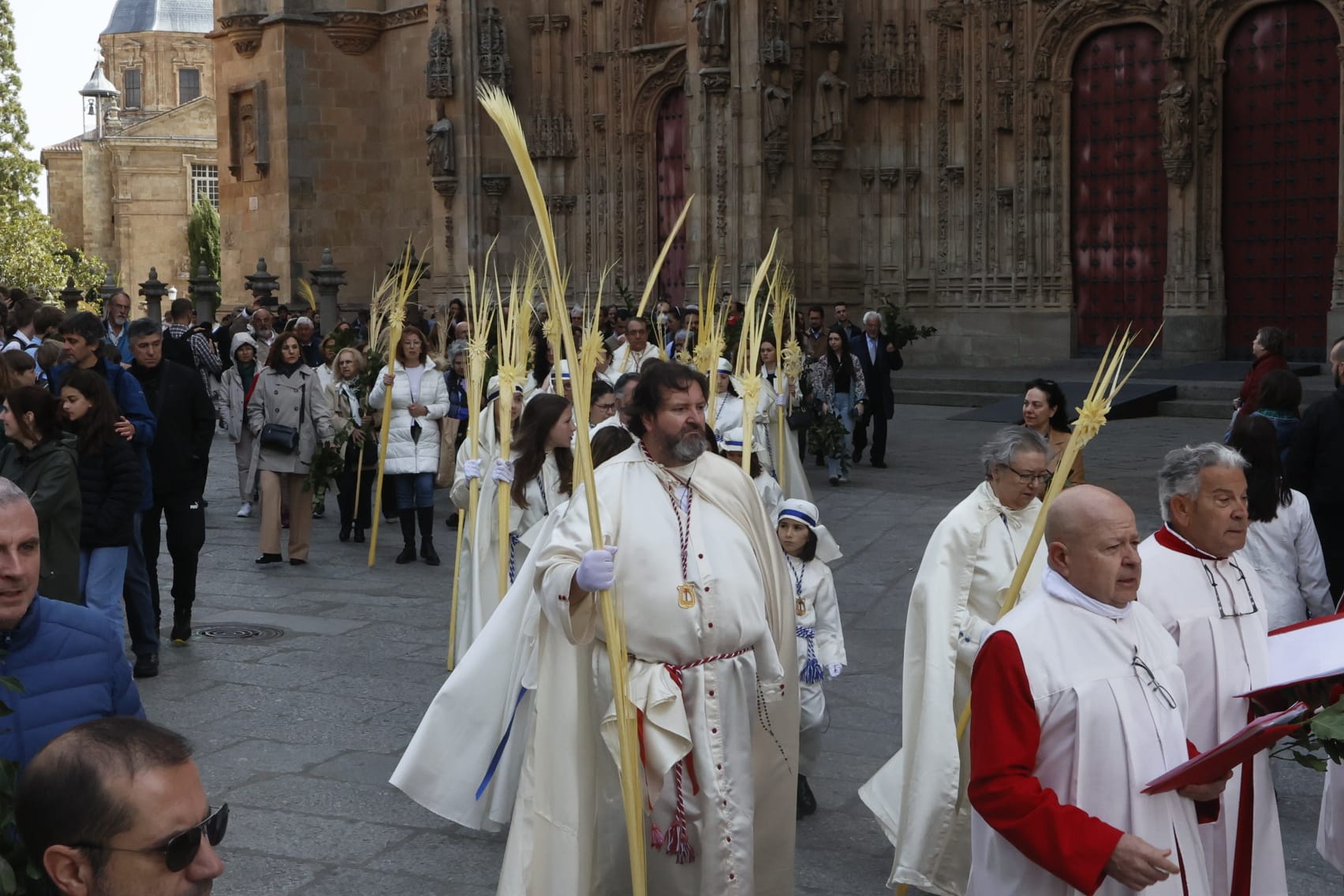 Las mejores imágenes de la procesión de La Borriquilla en Salamanca