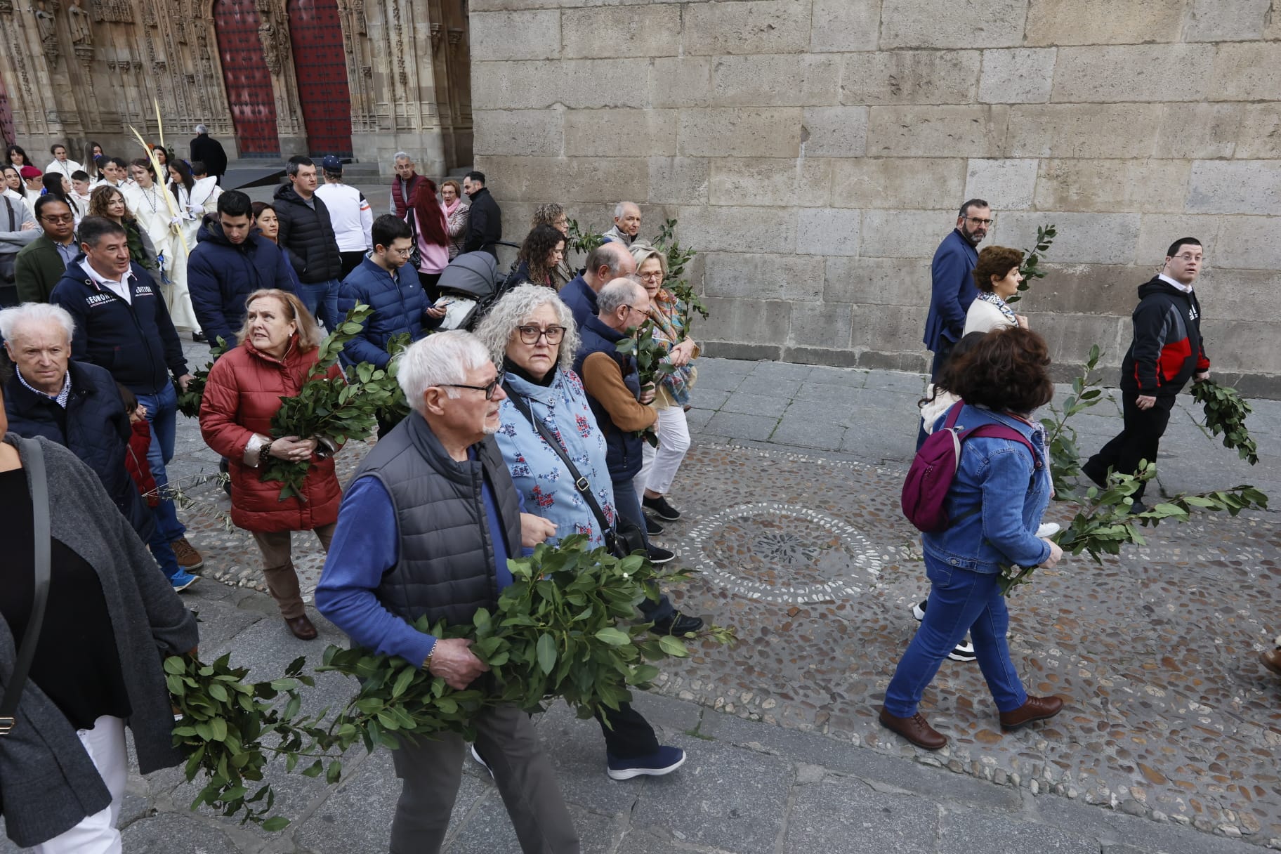 Las mejores imágenes de la procesión de La Borriquilla en Salamanca