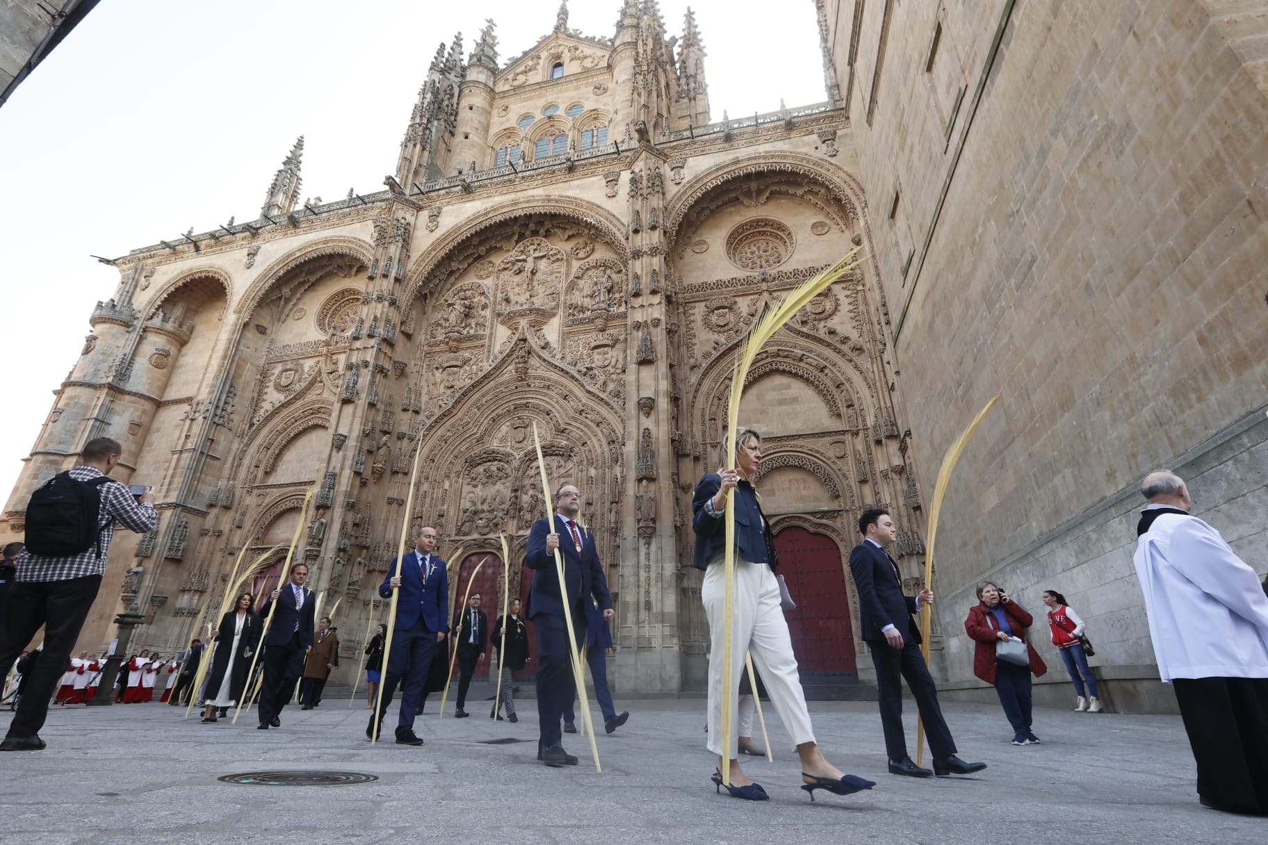 Las mejores imágenes de la procesión de La Borriquilla en Salamanca