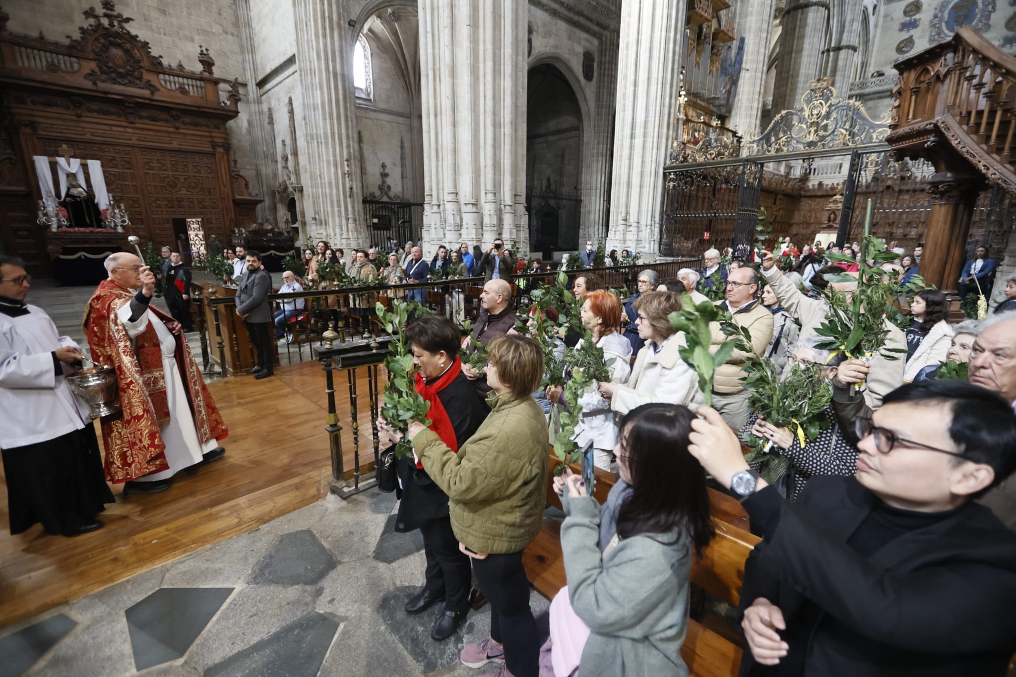 Las mejores imágenes de la procesión de La Borriquilla en Salamanca