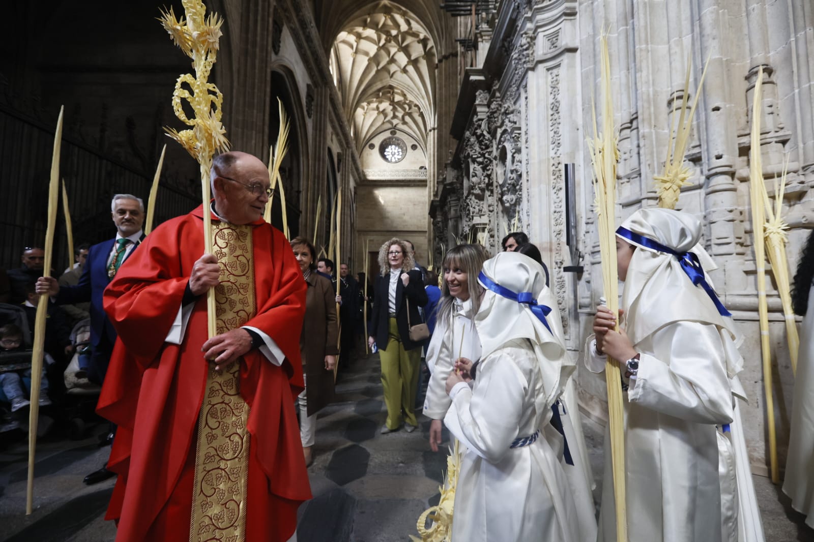 Las mejores imágenes de la procesión de La Borriquilla en Salamanca