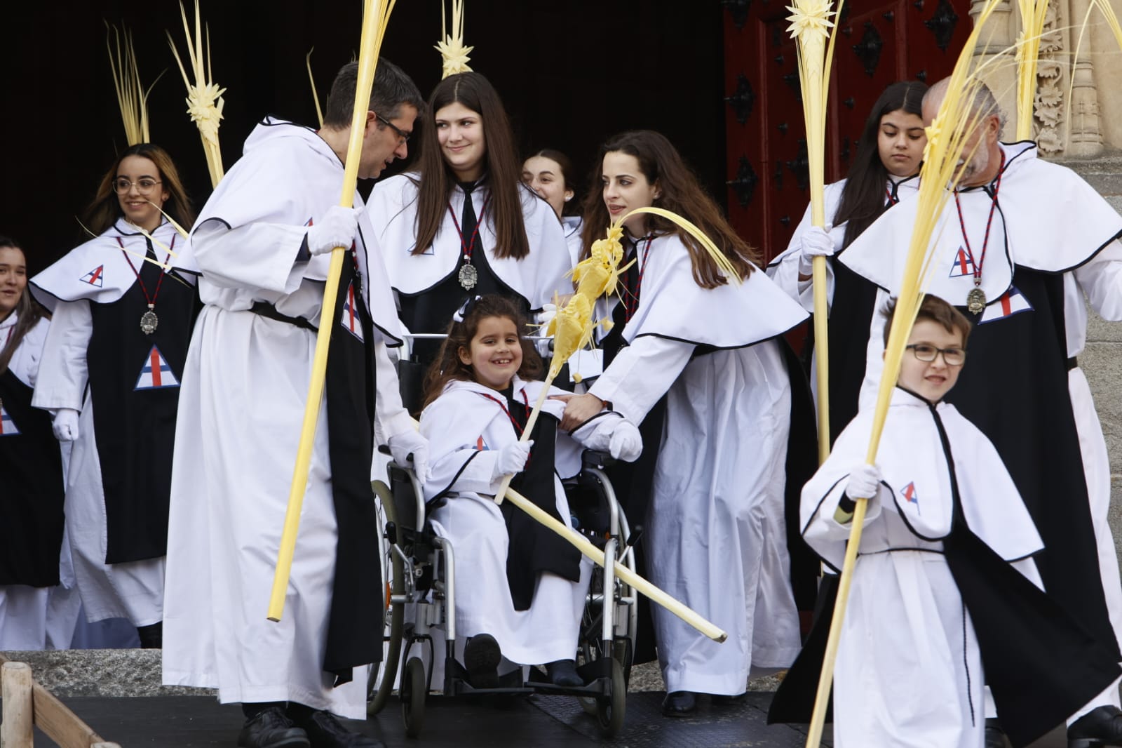 Las mejores imágenes de la procesión de La Borriquilla en Salamanca