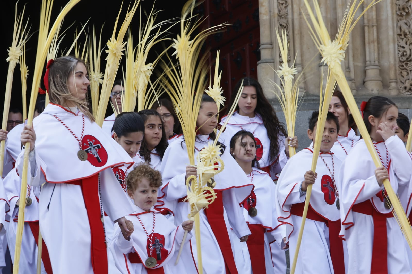 Las mejores imágenes de la procesión de La Borriquilla en Salamanca