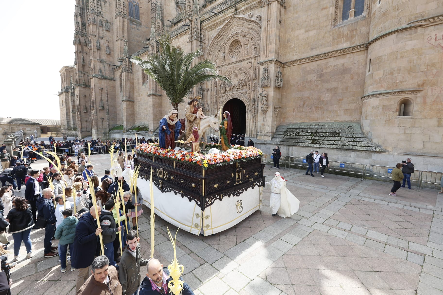 Las mejores imágenes de la procesión de La Borriquilla en Salamanca