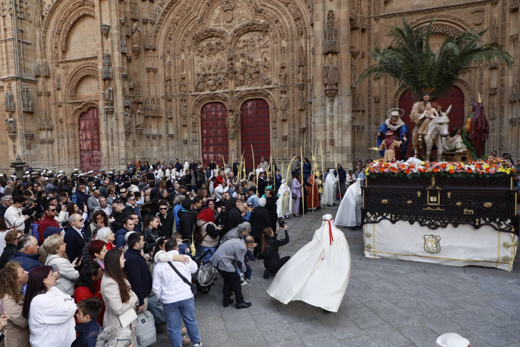 Las mejores imágenes de la procesión de La Borriquilla en Salamanca