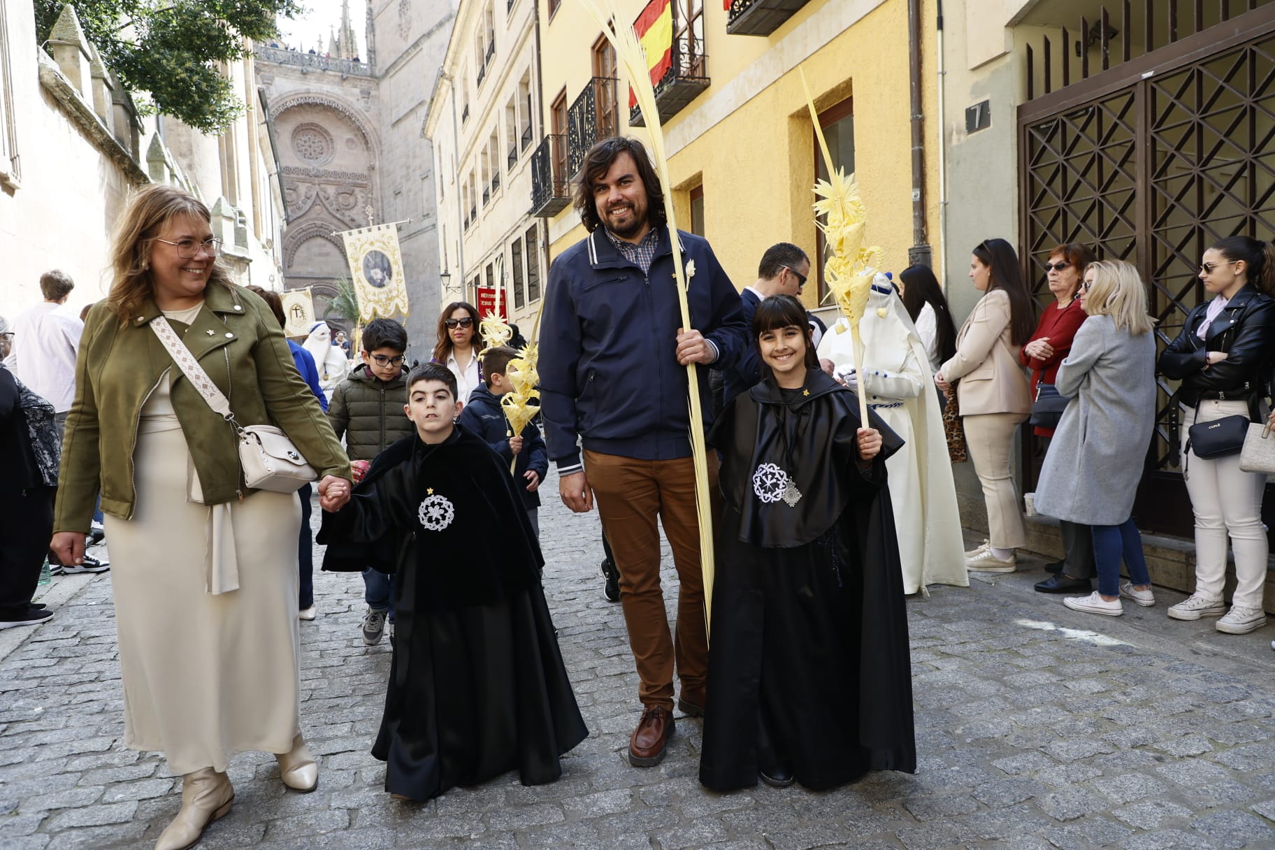 Las mejores imágenes de la procesión de La Borriquilla en Salamanca