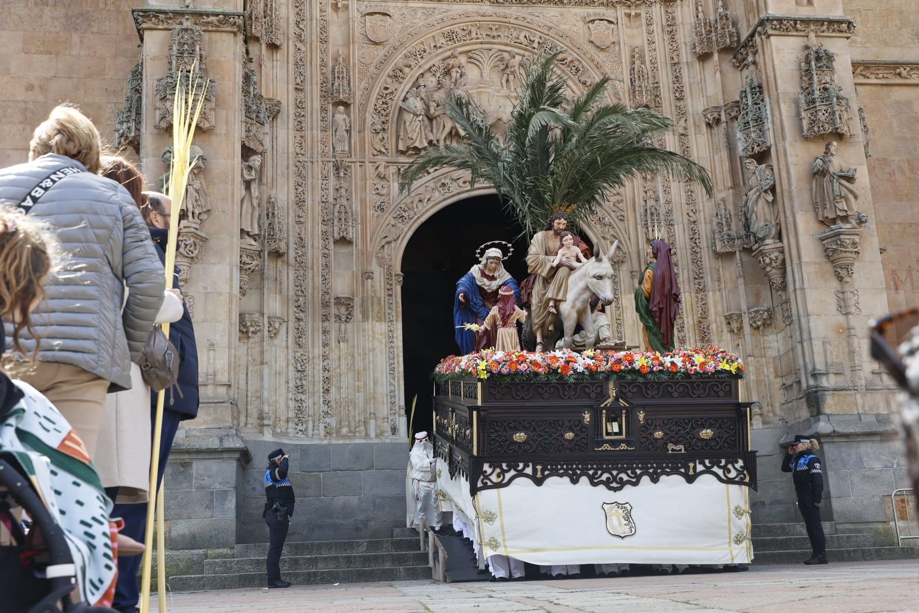 Las mejores imágenes de la procesión de La Borriquilla en Salamanca