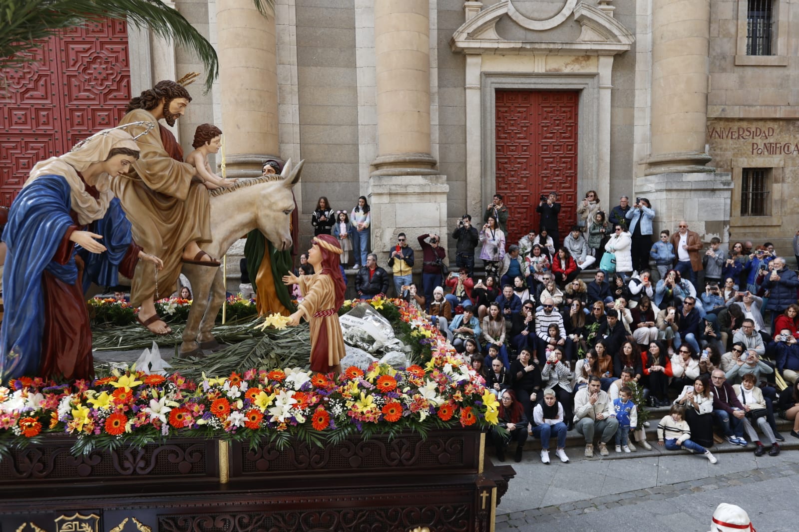 Las mejores imágenes de la procesión de La Borriquilla en Salamanca